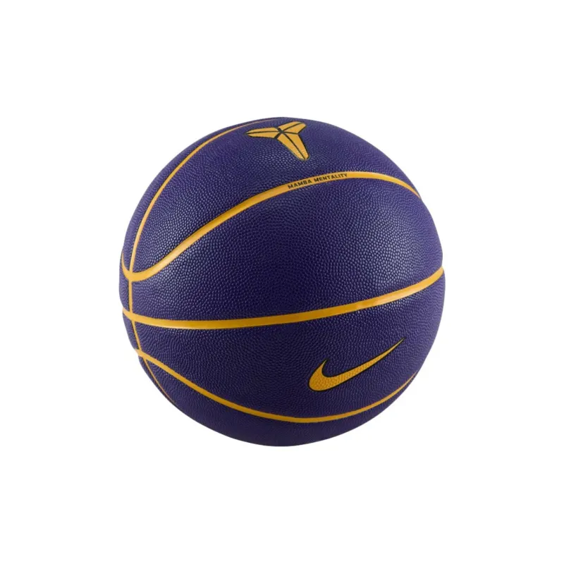 Nike PU Basketball Blue Purple Size 7 Training Unisex-0