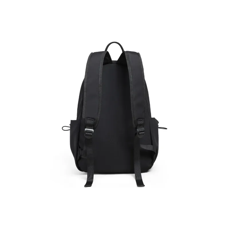 COMELY Fabric Laptop Backpack Regular Unisex Black-4