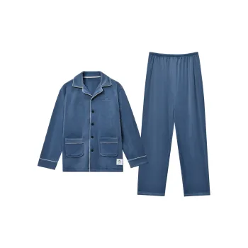 Skechers Pajama Set Men's Dark Blue