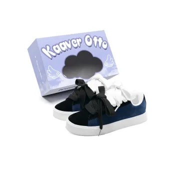 KAAVER OTTO Anti Slip And Wear Resistant Lightweight Balance Low Top Skateboard Shoes Unisex