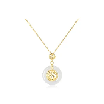 MISS TOOYA Chalcedony Necklaces Women's