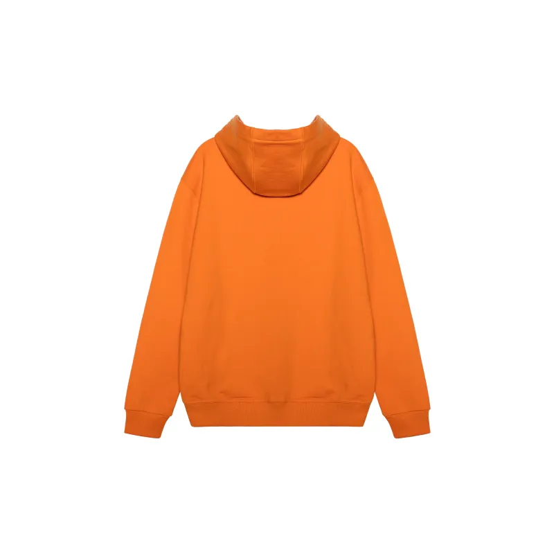 Burberry Logo Applique Cotton Hoodie-1