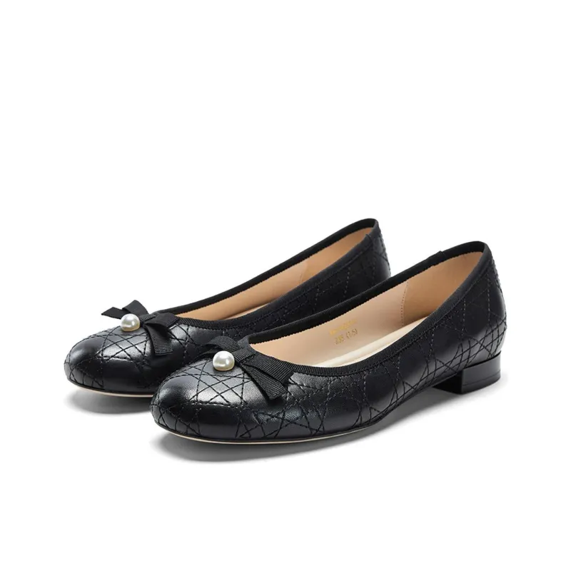 NINE WEST Casual Single Shoes 1.8cm Women's Black-2