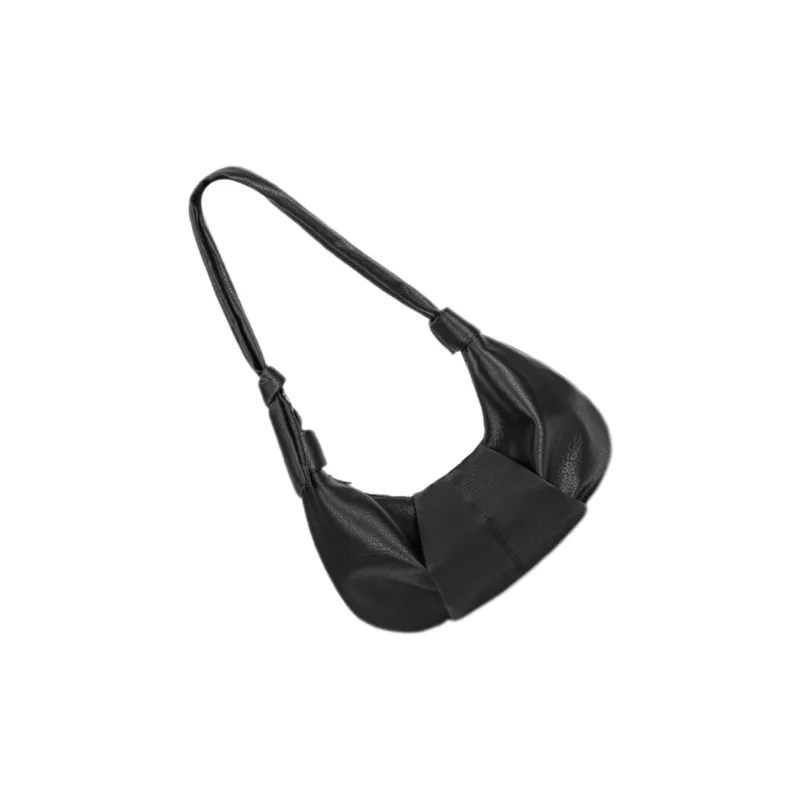 OKEKE Pu Shoulder Bag Regular Unisex Umber/Black-2