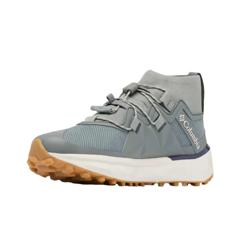 Columbia Facet 75 Slip-Resistant Mid-Top Hiking Shoes Women's Green Tea-2