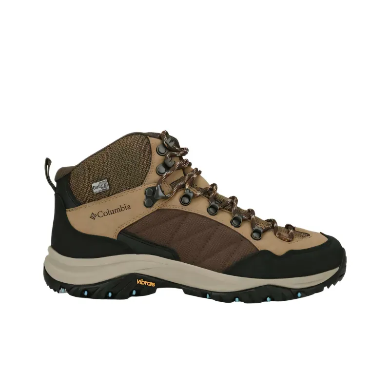 Columbia Steens Slip-Resistant Mid-Top Hiking Shoes Women's Brown-1