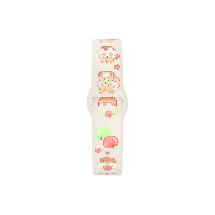 Mr. Strap Watch Band Keep Compatibility Silicone Material-5