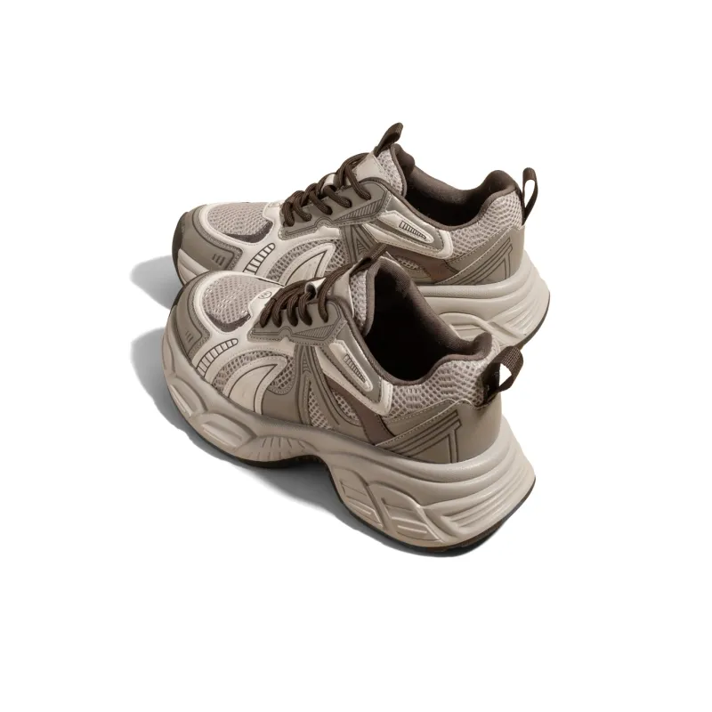 KODI Anti-Slip Wear-Resistant Low-Top Chunky Sneakers Women's-13