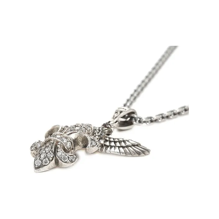 The Next Life 925 Sterling Silver Synthetic Cubic Zirconia Necklaces Unisex-2