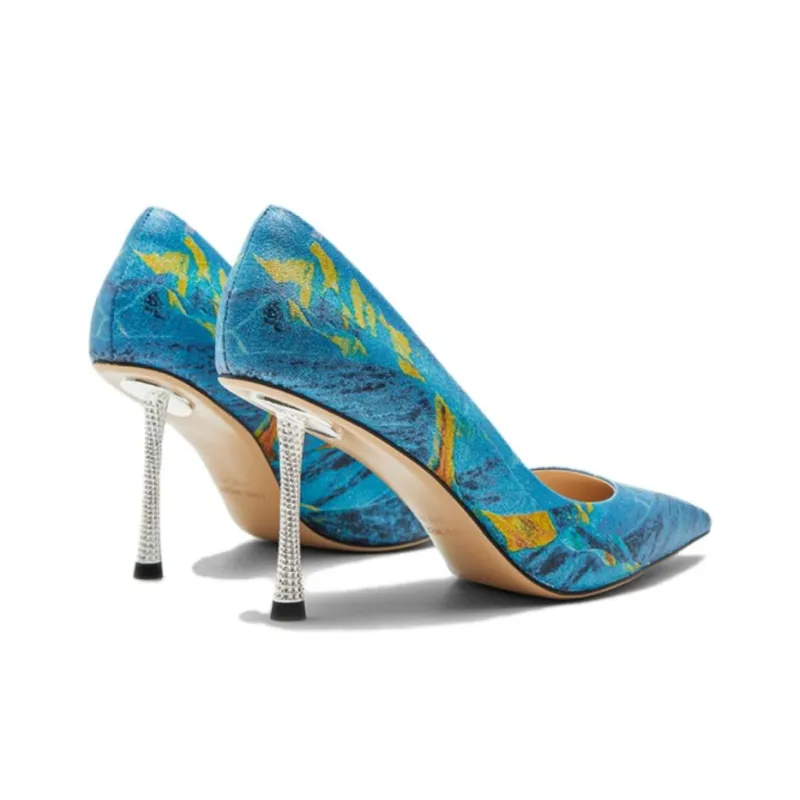 NINE WEST Slim Heel High Heels 8.5cm Women's-3