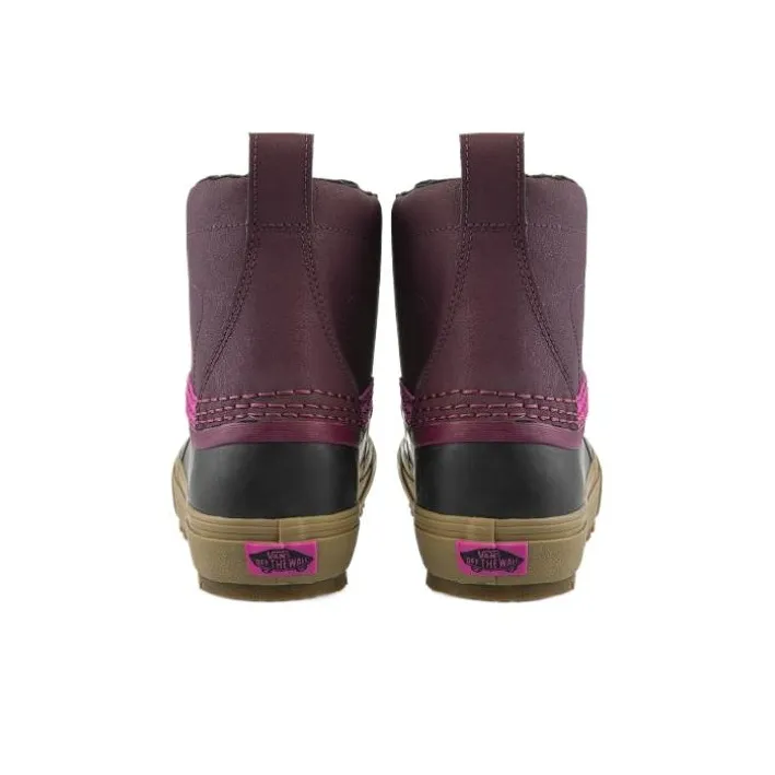 Vans Standard Slip-Resistant Short Snow Boots Unisex Fuchsia-2