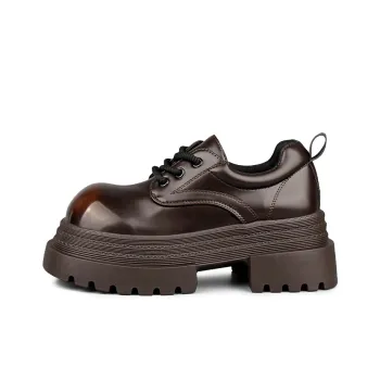 N6N8 Casual Single Shoes Chunky Heel Women's