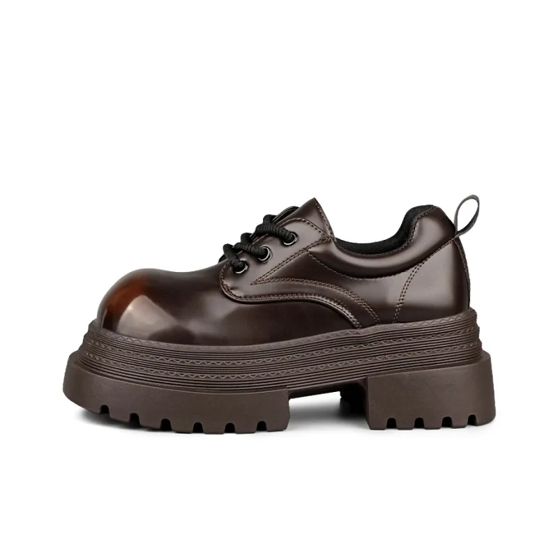 N6N8 Casual Single Shoes Chunky Heel Women's-0