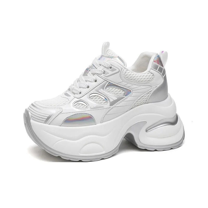 CARDANRO Small sized Sky Vegetables Low Top Chunky Sneakers Women's-2