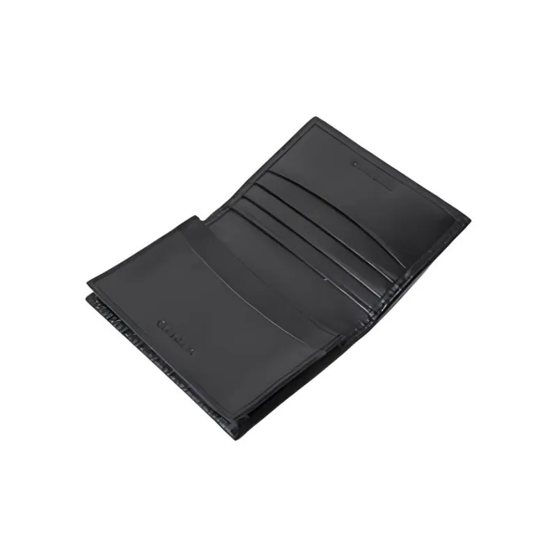 CALVIN KLEIN Leather Card Holder Unisex Black-3