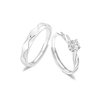 FANFRI Sterling Silver Rings Unisex