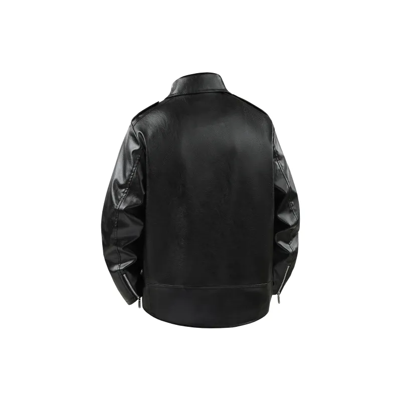 Lightning X Storm Leather Jacket Unisex-1