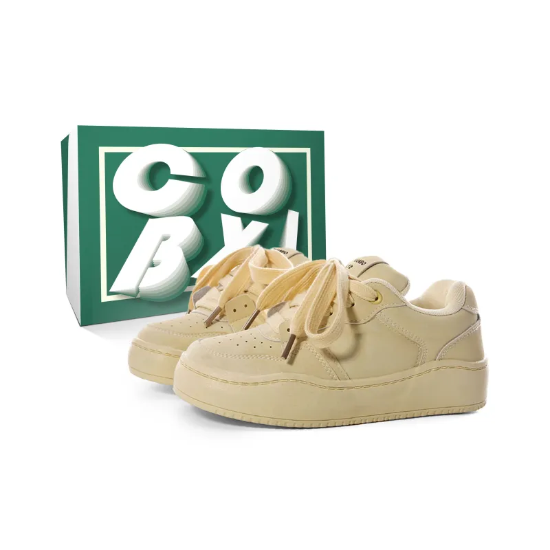 Cob Wear-resistant And Lightweight Low-Top Skateboard Shoes Women's-6