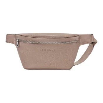 LONGCHAMP Cow Leather Fanny Pack Medium Size Men's Brown