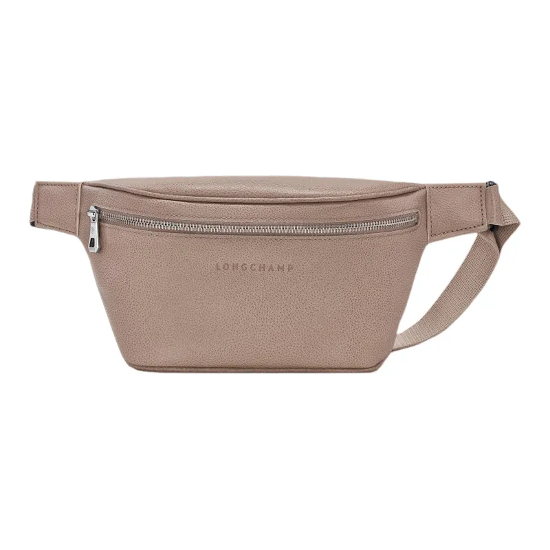 LONGCHAMP Cow Leather Fanny Pack Medium Size Men's Brown-0