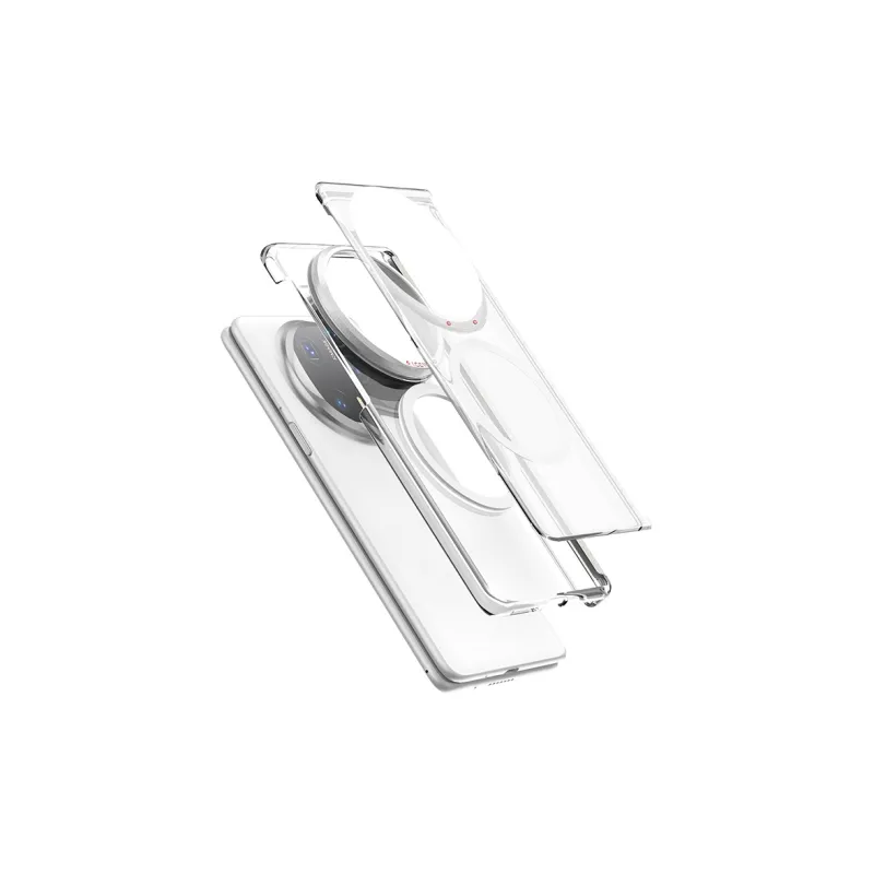 Defense PC Material Frame Stand Transparent Center Axis Model Compatibility Huawei Mate X6/Collectible-3