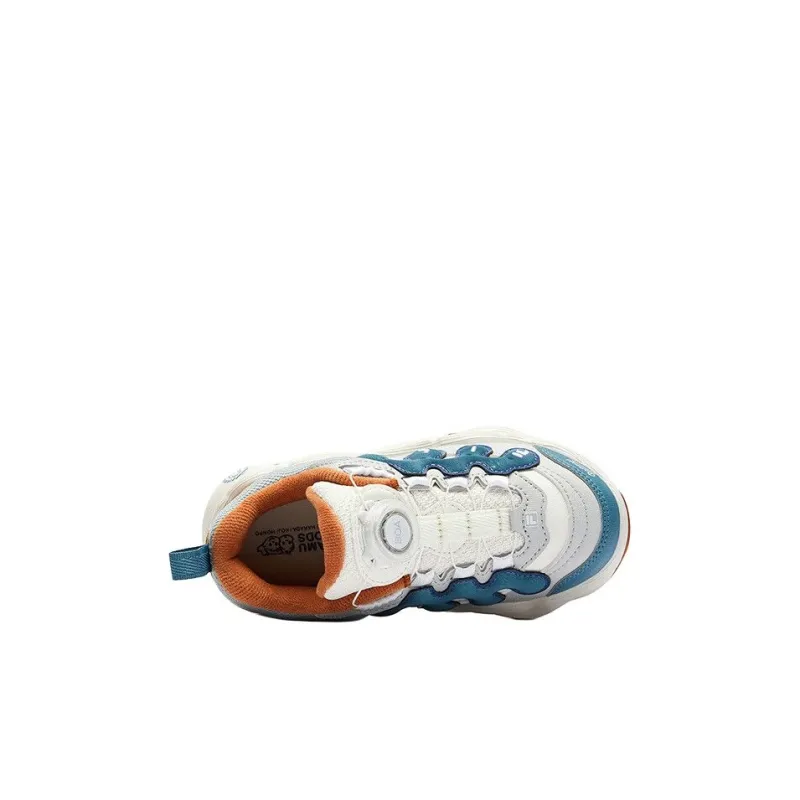 FILA KIDS BOA Anti Slip Wear Resistant Children's Basketball Shoes Blue White Children Aged 3 7 Years Old-3
