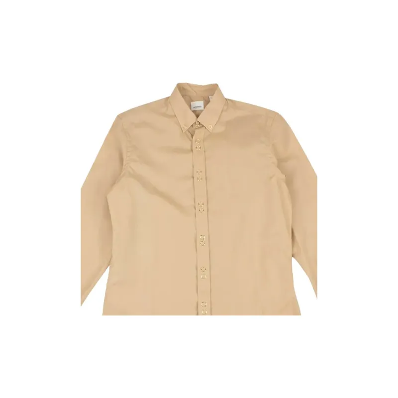 Burberry Classic Fit Double Press Stud Cotton Shirt-2