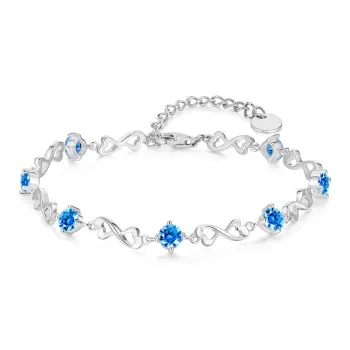 P&N S925 Silver Bracelets Women's