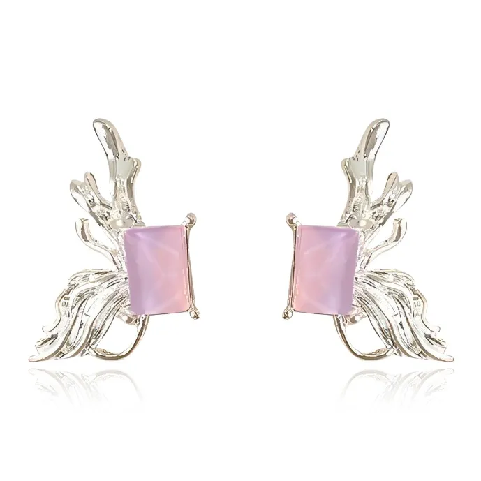 Inkopper Alloy Stud Earrings Unisex-0