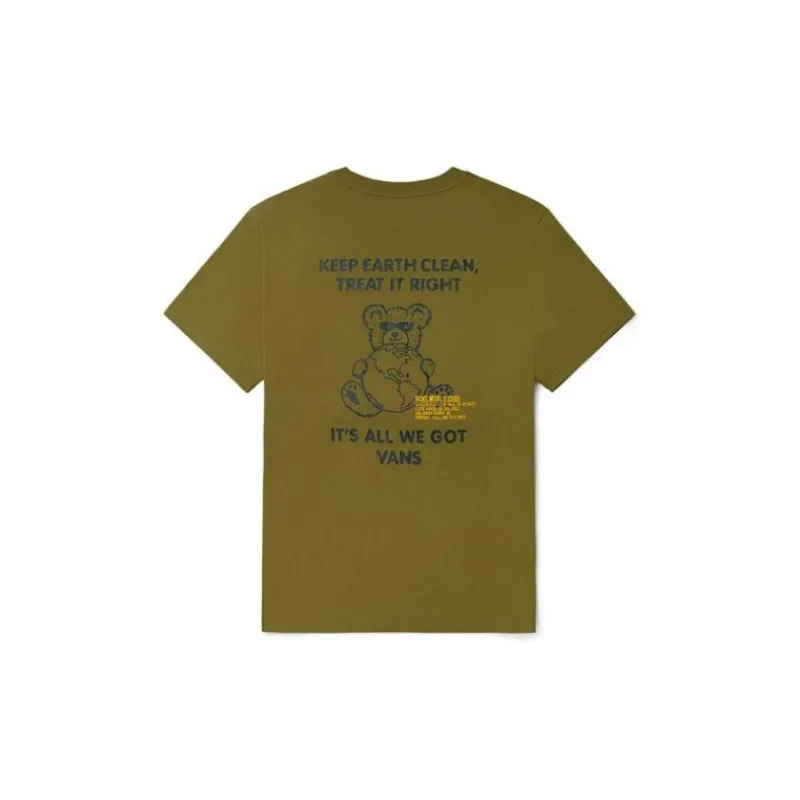 Vans TEE SS T Shirt Unisex Brown-1