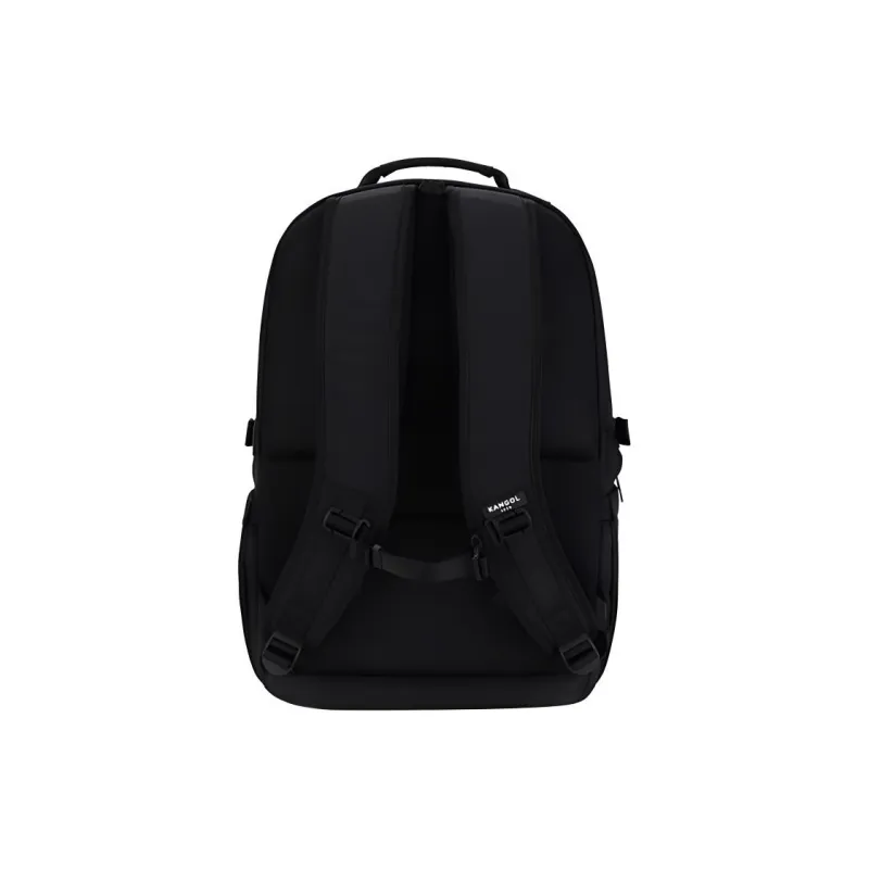 KANGOL Nylon Backpack Regular Unisex Black-2