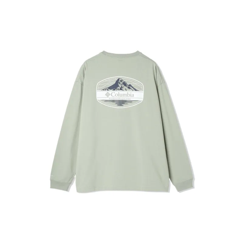 Columbia T Shirt Unisex Light Green-1