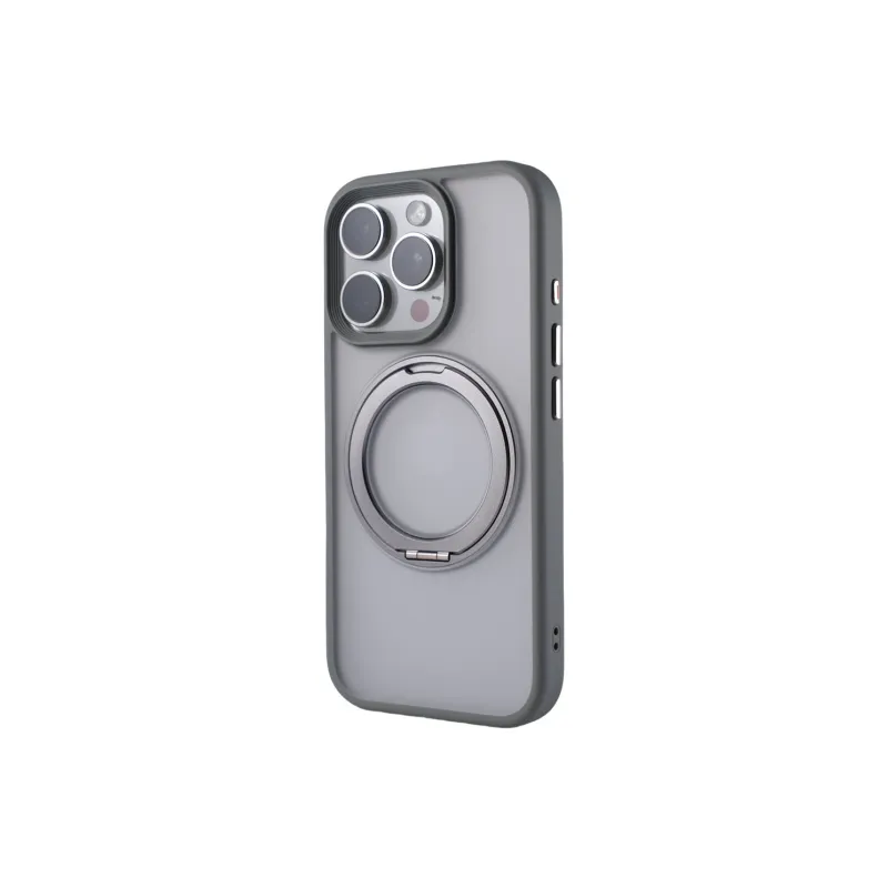 DEPA PC Material Skin Friendly Magnetic Stand Phone Cases Compatible With Apple 13/14/15/16 Series-0