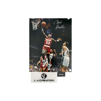 L's Creation Posters Authorized Signature Company-Fanatics Certificate Collection Rare Number Scarce Black Unisex