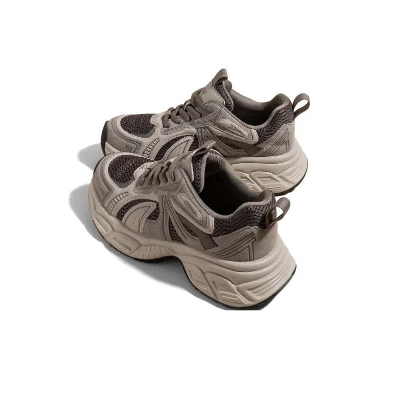 KODI Anti-Slip Wear-Resistant Low-Top Chunky Sneakers Women's-3
