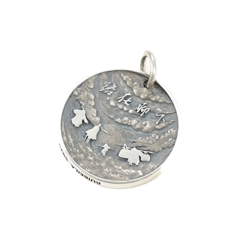 Ruibeila 925 Sterling Silver Necklaces Men's-3