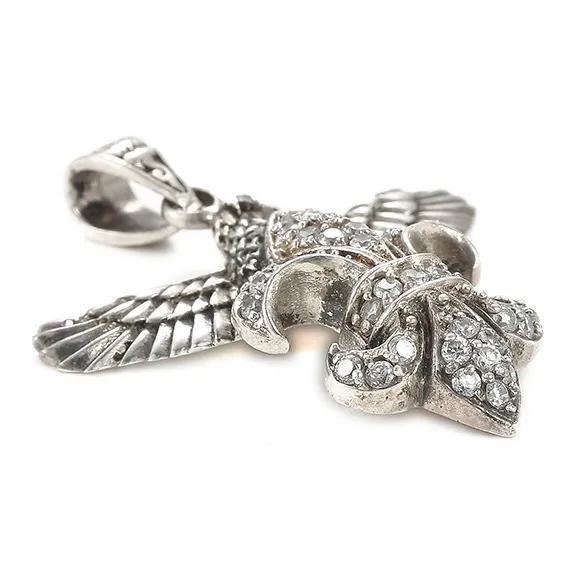 The Next Life 925 Sterling Silver Synthetic Cubic Zirconia Necklaces Unisex-4