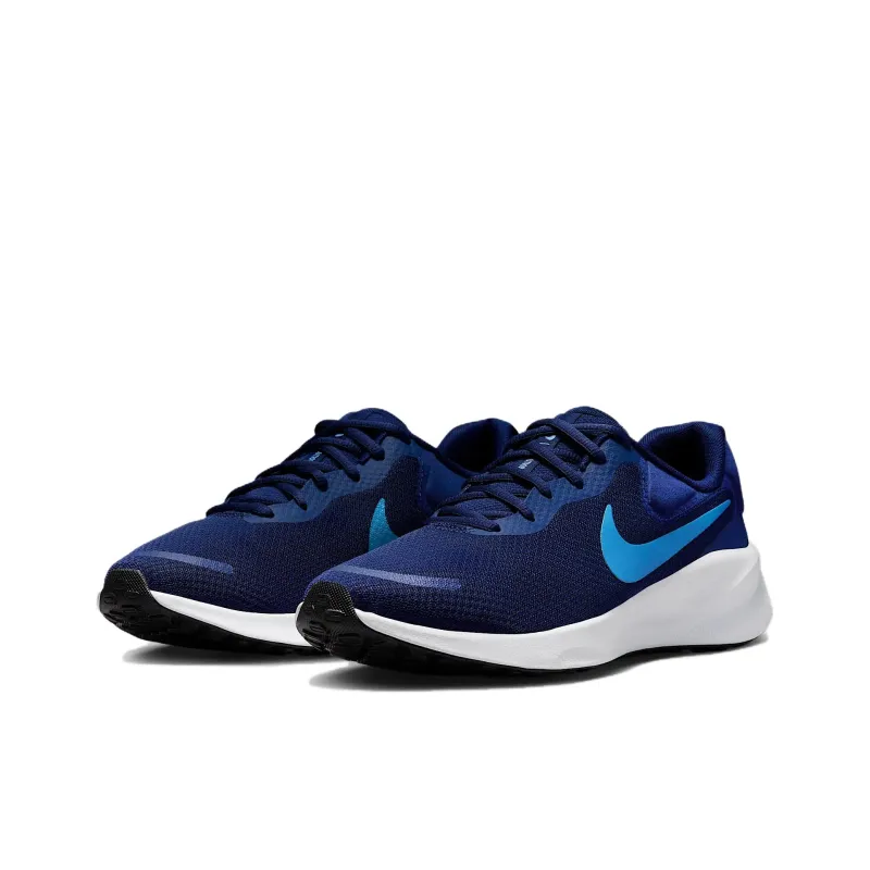Nike Revolution 7 Blue Void White Black University Blue-2