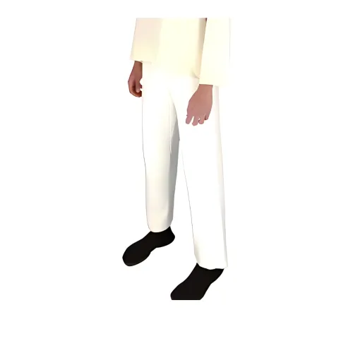 YEEZY SS24 VULTURE PANT WHITE Casual Pants Men's White