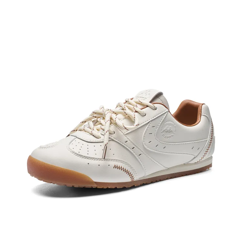 Kappa Anti Slip Wear Resistant Low Top Skateboard Shoes Women's Winter Day White-2