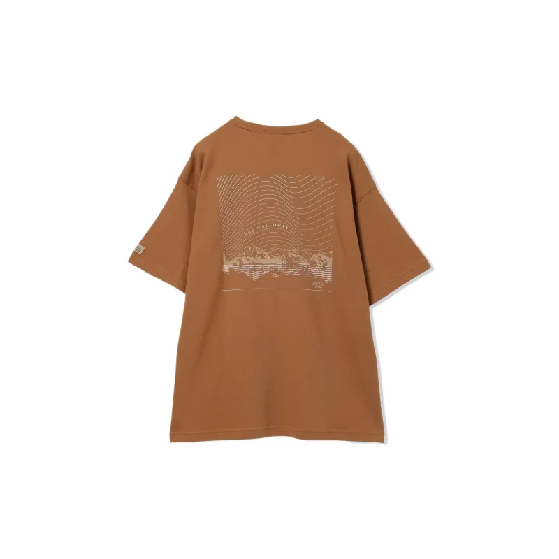 Columbia Wallowa Heritage Collection Omnishade T-Shirt Men's Camel Brown-1