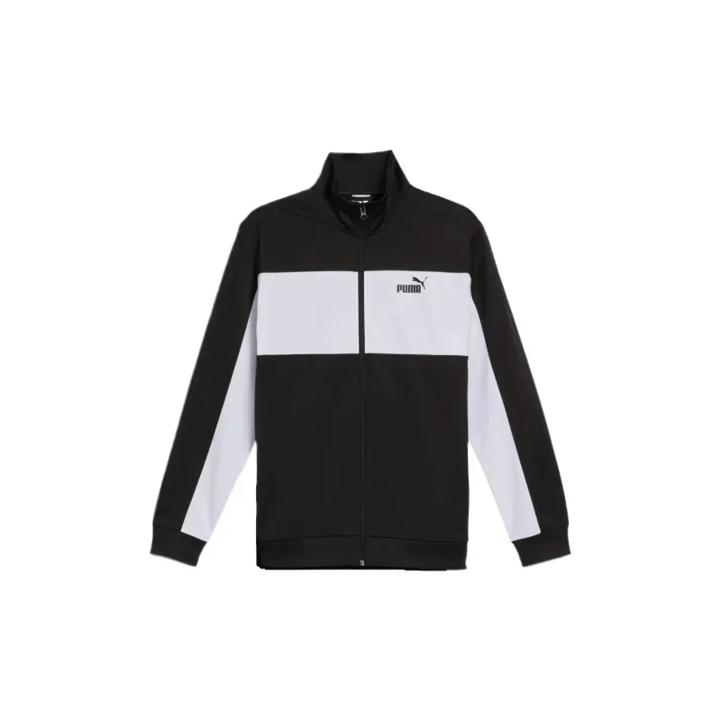 PUMA POLY COLORBLOCK SUIT Casual Sportswear Men's Black-1