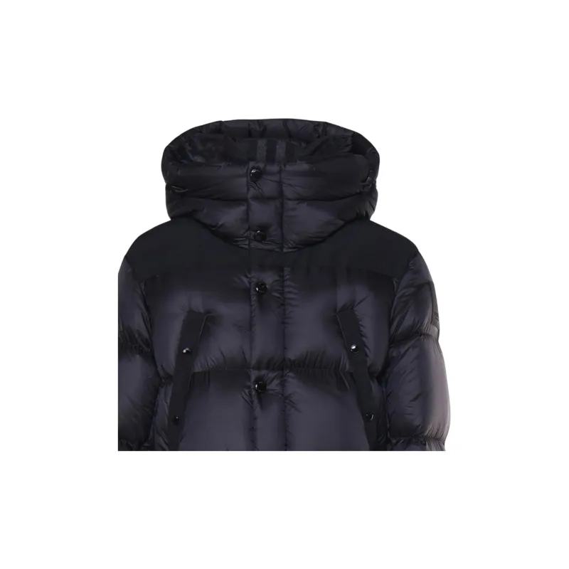 Burberry High Neck Hooded Padded Coat-5