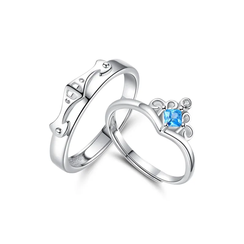 ZUOHUO S925 Silver Rings Unisex Silver-3