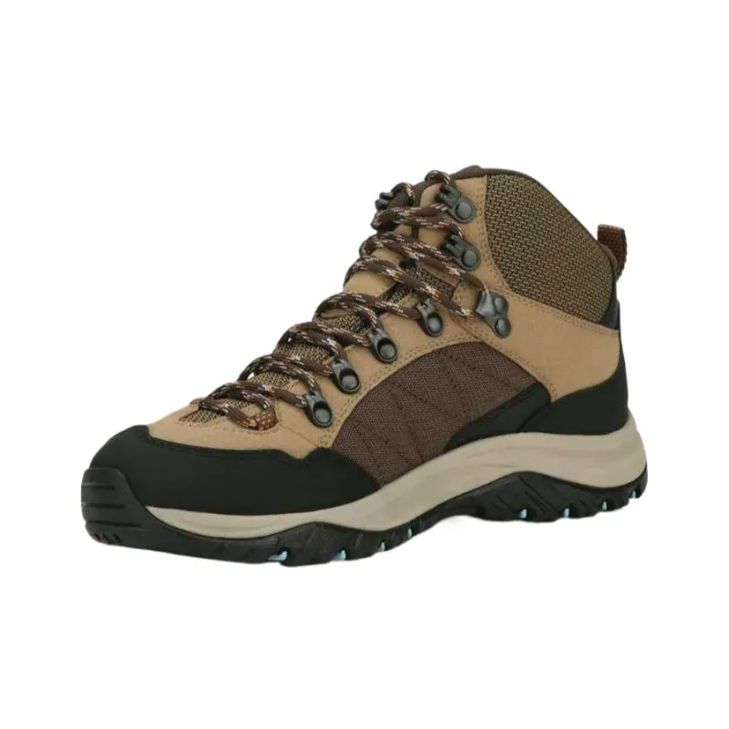 Columbia Steens Slip-Resistant Mid-Top Hiking Shoes Women's Brown-2