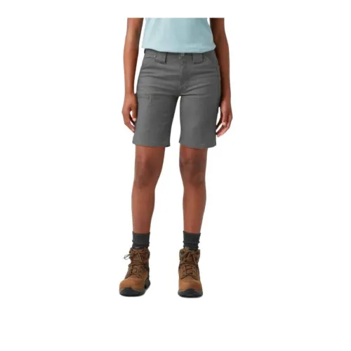 Dickies Flex Duratech Straight Fit Shorts 9' Casual Shorts Women's Gray