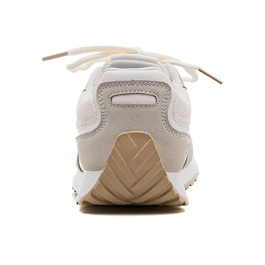 RENBEN Durable Breathable Lightweight Low-Top Casual Shoes Women's Beige-4