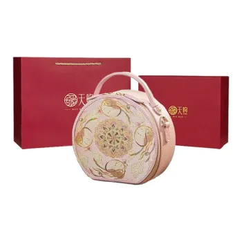 Pmsi Cow Leather Shoulder Bag Trumpets Women's Cherry Blossom Pink