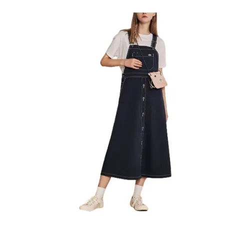 Dickies Sleeveless Dress Women's Dark Navy Blue
