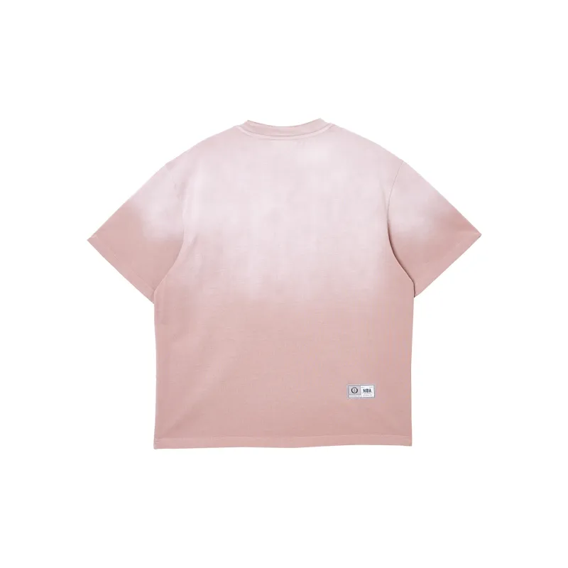 JACK JONES· x NBA JACK&JONESxNBA Spring Summer T Shirt Men's Gray Pink-1